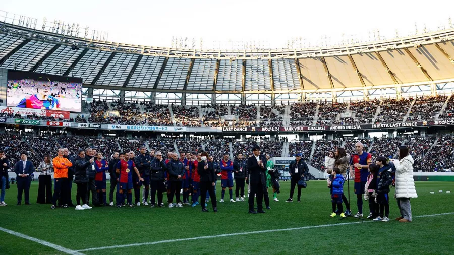 Xavi Hernández y Andrés Iniesta, juntos otra vez contra el Real Madrid