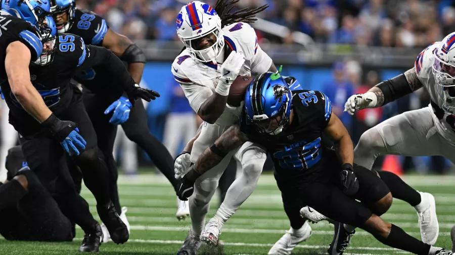 En partido de gran nivel, los Bills superaron a los Lions