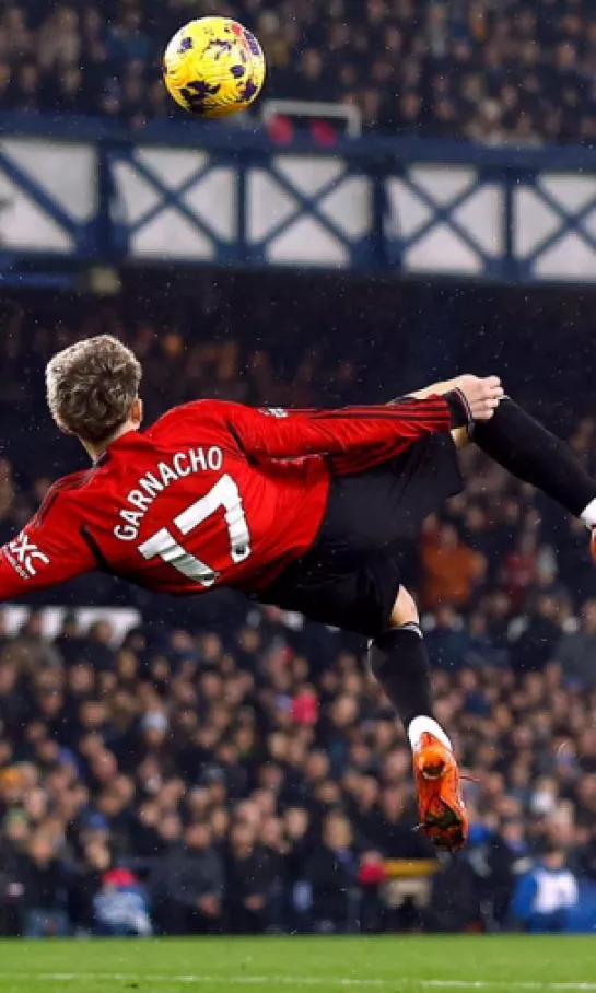 Alejandro Garnacho se lleva el Premio Puskas por su golazo contra Everton