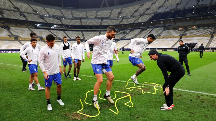 Pachuca entrenó en Lusail en donde enfrentará a Real Madrid