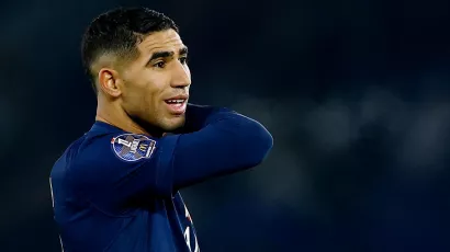 Achraf Hakimi: Voto 1: Kylian Mbappé, voto 2: Vinícius Júnior, voto 3: Rodri