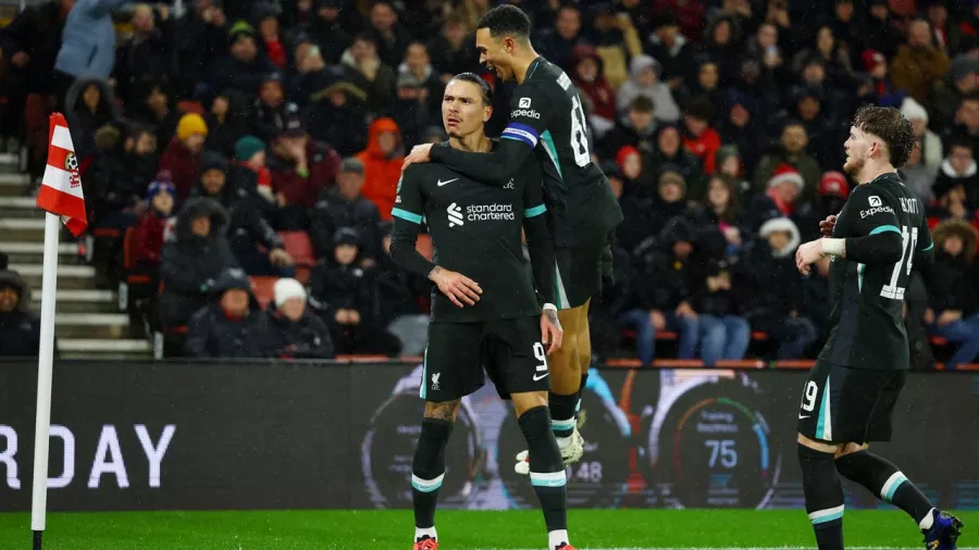 Liverpool avanzó a semifinales de la Carabao Cup