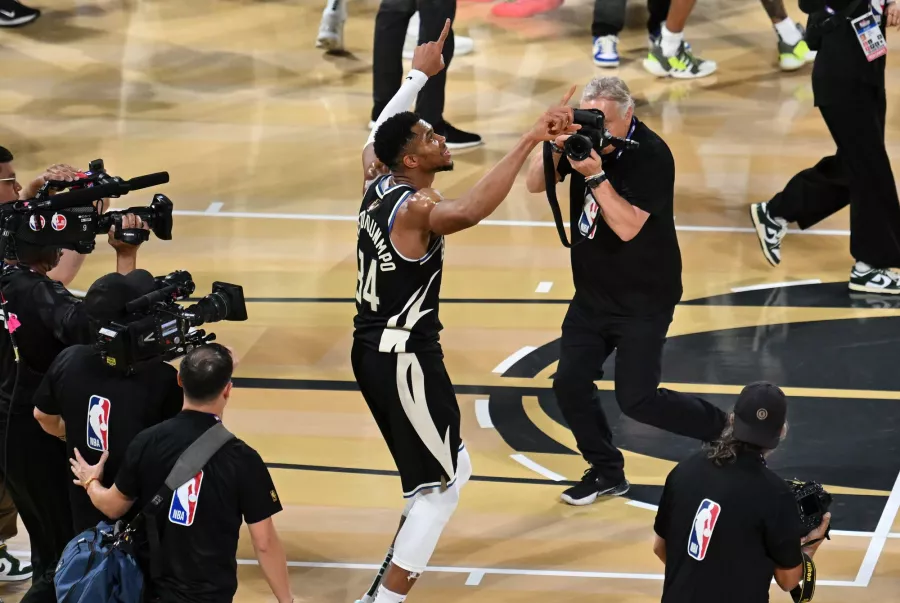 La NBA Cup 2024 es de los Milwaukee Bucks y así lo festejaron