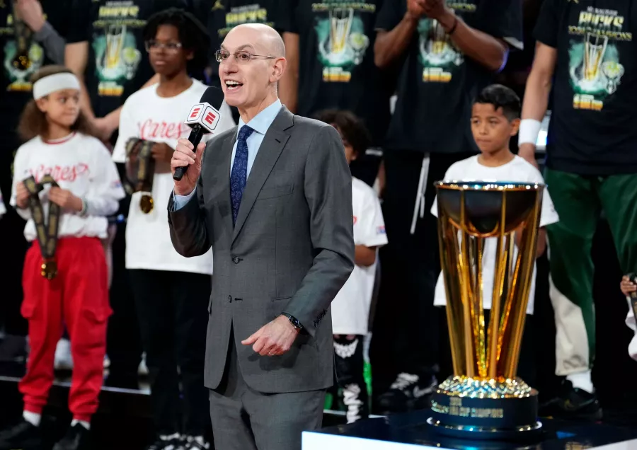 La NBA Cup 2024 es de los Milwaukee Bucks y así lo festejaron