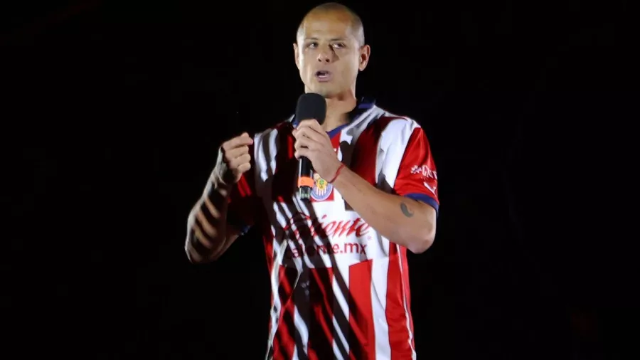 ‘Chicharito’ tuvo una épica presentación en el Estadio AKRON el 27 de enero y dio un emotivo discurso.