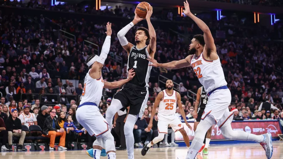 Knicks 117-114 Spurs