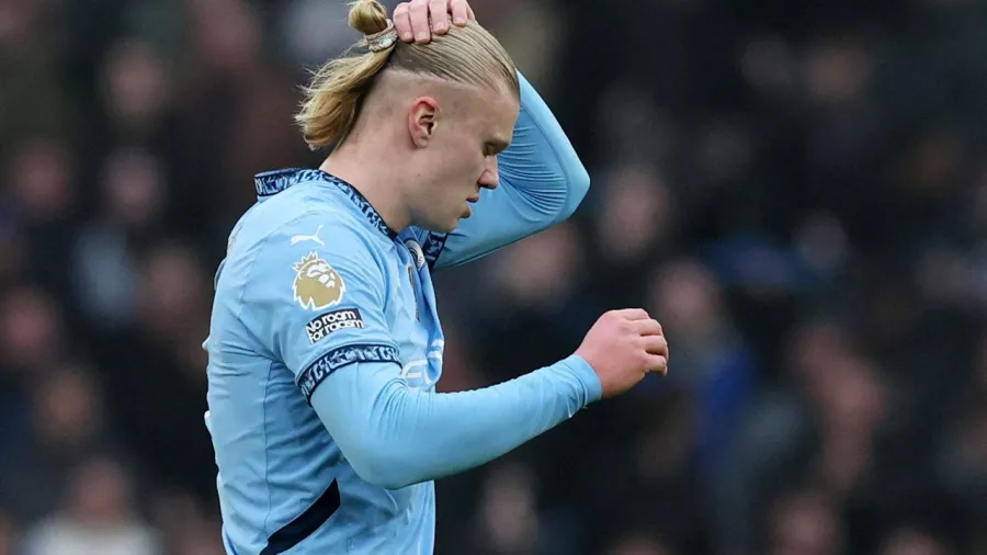 Erling Haaland y un penalti indigno en el último partido del Manchester City en casa