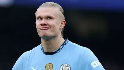 Erling Haaland y un penalti indigno en el último partido del Manchester City en casa