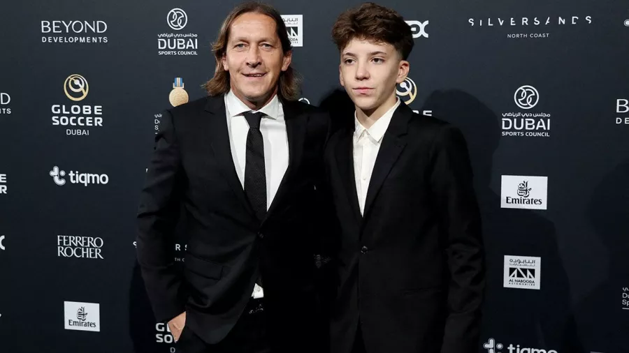 La alfombra roja de los Globe Soccer Awards