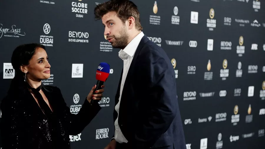 La alfombra roja de los Globe Soccer Awards