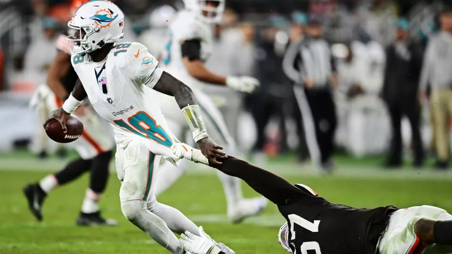 Los Dolphins fueron aplastantes y derrotaron 20-3 a los Browns