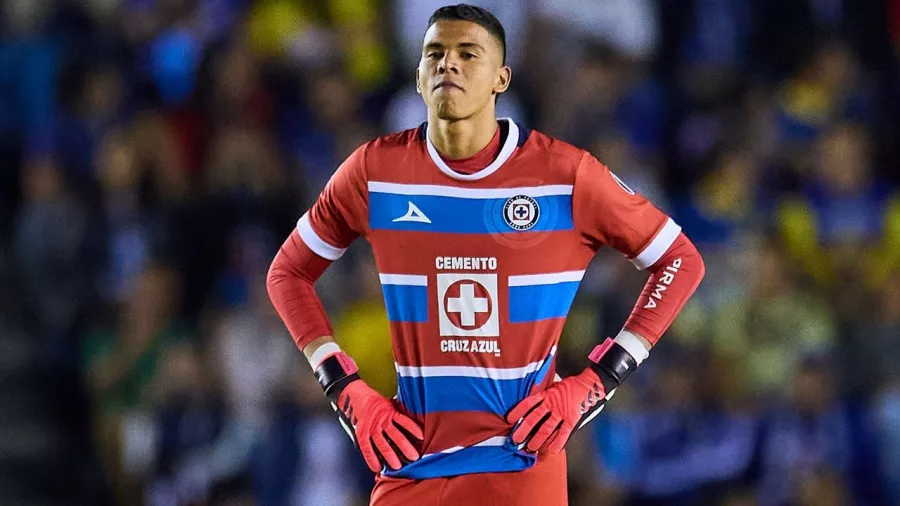 6.	Kevin Mier, portero colombiano del Cruz Azul, 8 MDE