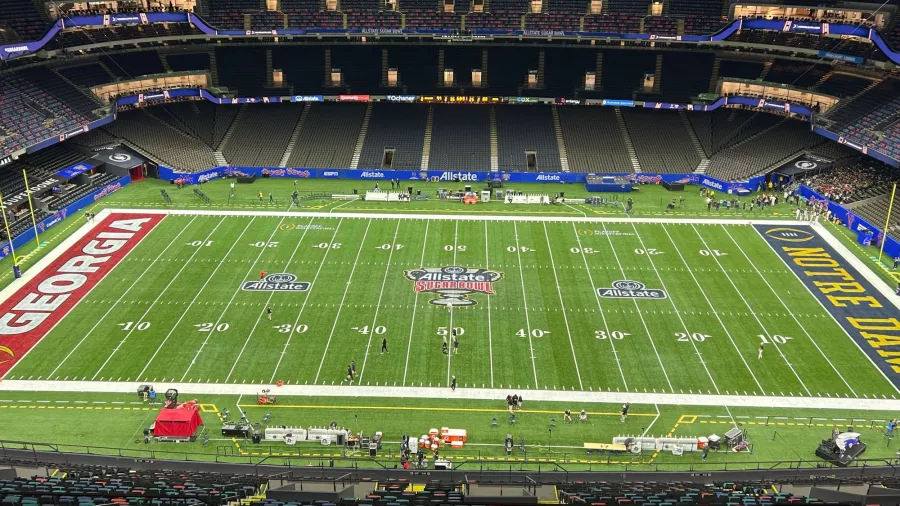 El Super Dome de Nueva Orleans es un 'bunker' para recibir el Sugar Bowl