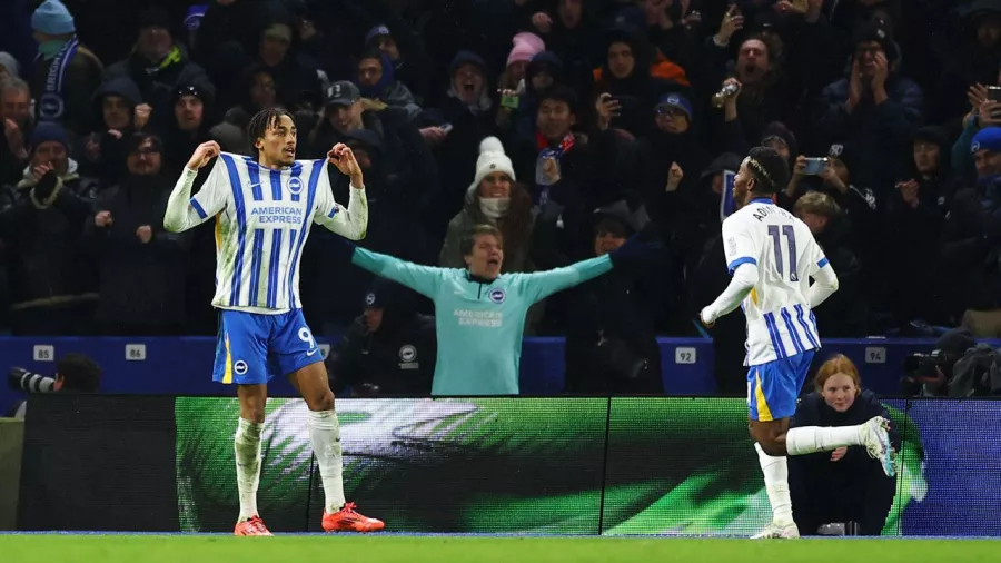 Brighton sumó su tercer empate consecutivo