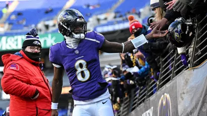 Lamar Jackson tuvo un sábado lleno de historia