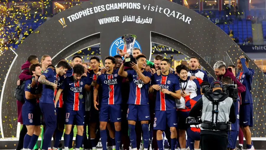 Paris Saint-Germain venció a Monaco y se coronó en la Supercopa de Francia