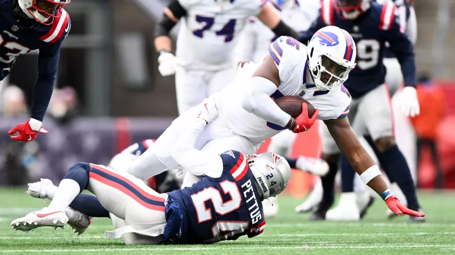 Los Patriots aprovecharon las ausencias de los Bills y no serán los peores