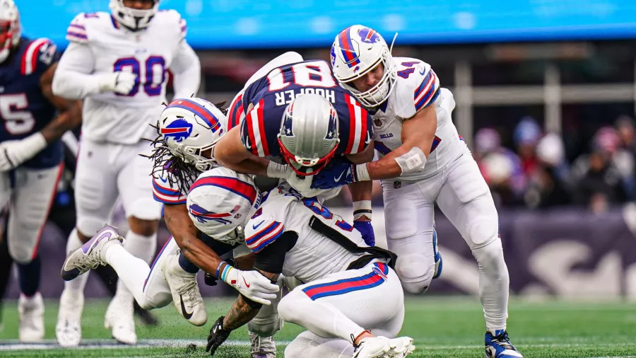 Los Patriots aprovecharon las ausencias de los Bills y no serán los peores