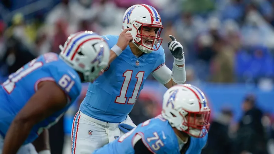 Ni con el uniforme de los Oilers pudieron ganar los Titans