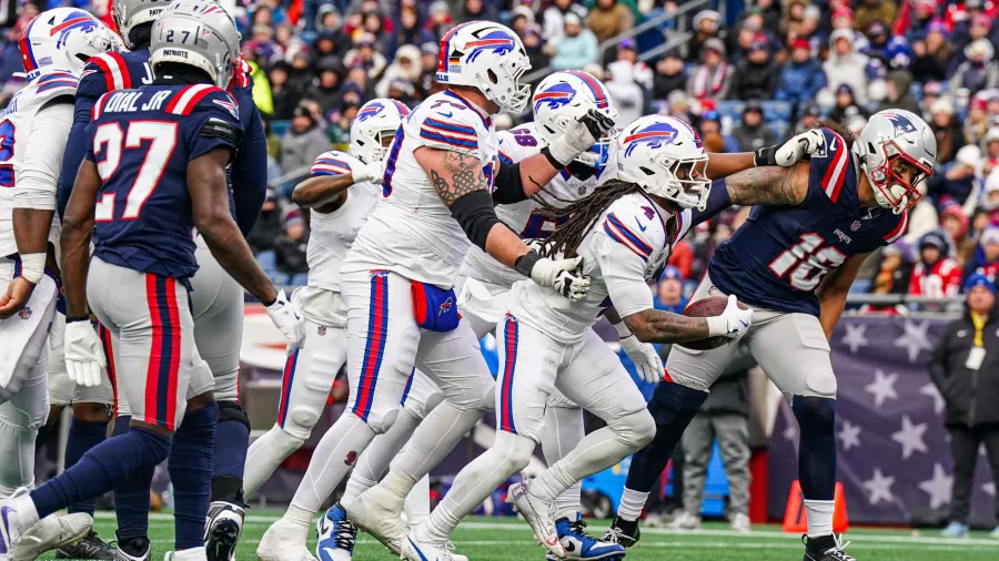 Los Patriots aprovecharon las ausencias de los Bills y no serán los peores