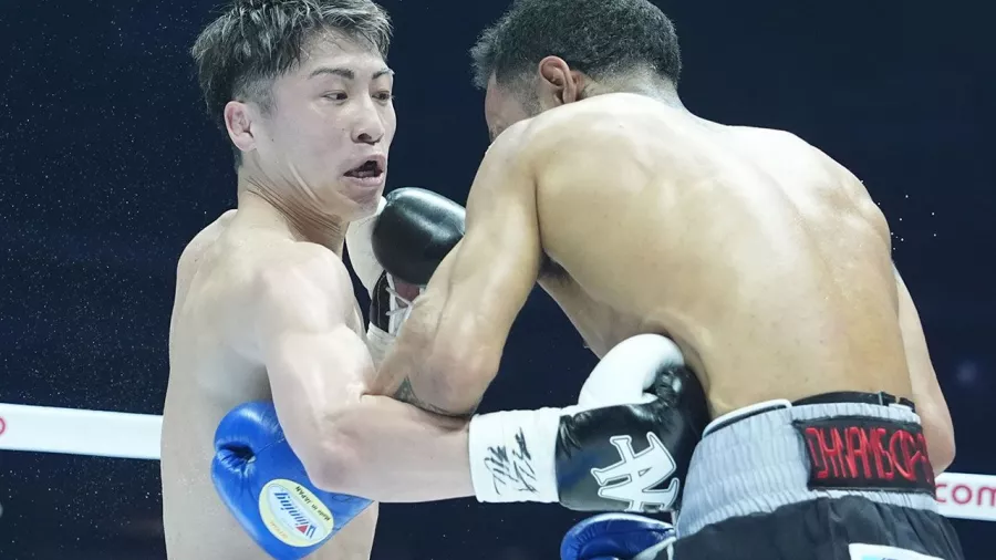 2. Naoya Inoue vs. Sam Goodman. Pelea por tres títulos en la división de los supergallo.