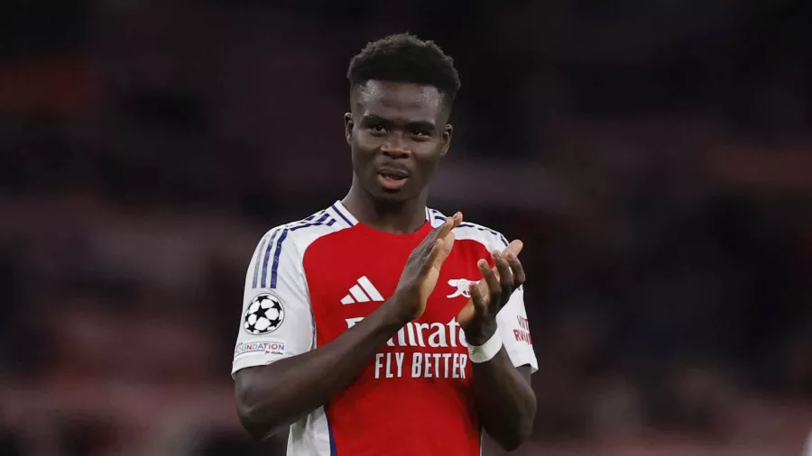 6. Bukayo Saka, Arsenal: 157.3 MDE