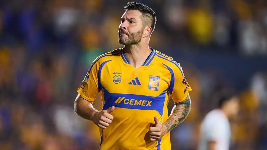 3.	Andre-Pierre Gignac, delantero francés de Tigres | 39 años cumplidos en diciembre