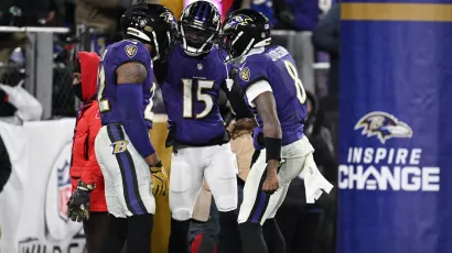 Los Ravens no tuvieron freno ante los Steelers