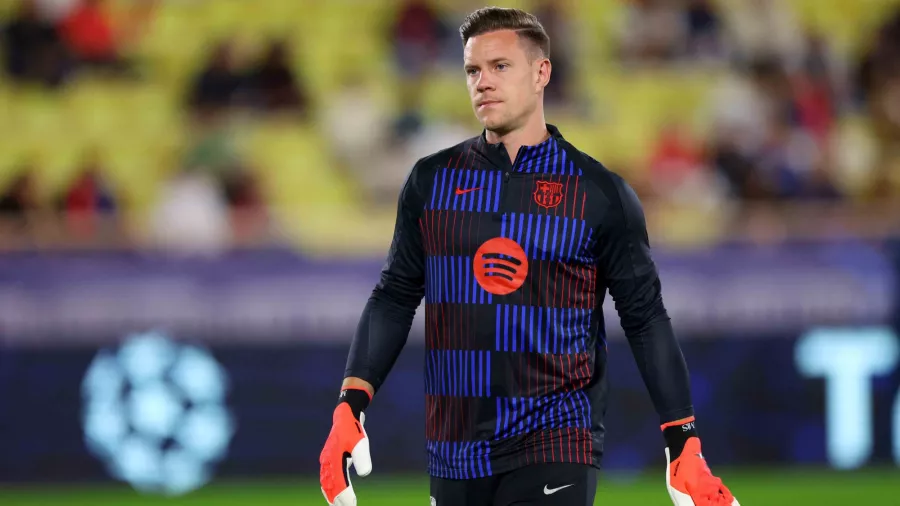 Portero: Marc-André ter Stegen, Barcelona, 90 MDE