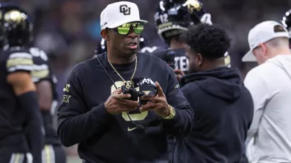 Deion Sanders, actual head coach de la Universidad de Colorado