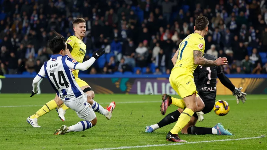 Take Kubo marcó el gol del triunfo a los 51 minutos