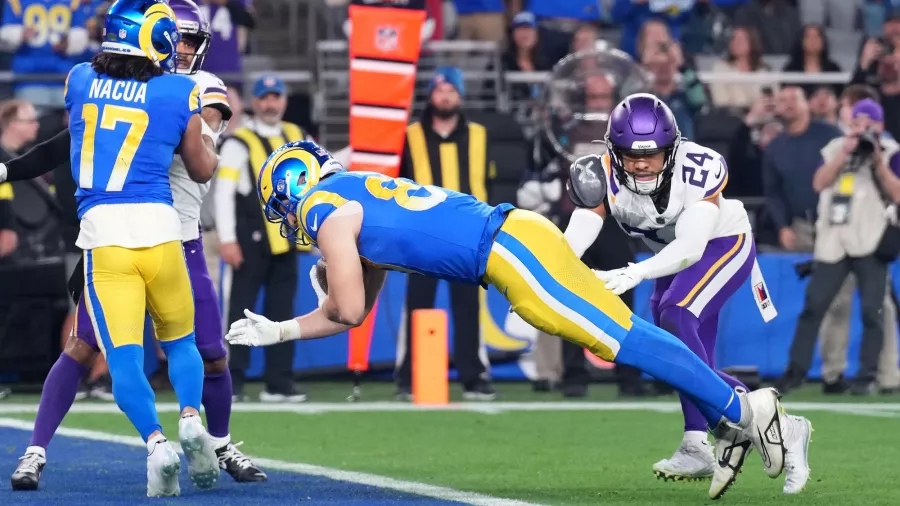 Los Rams borraron a los Vikings y son el último invitado a los divisionales