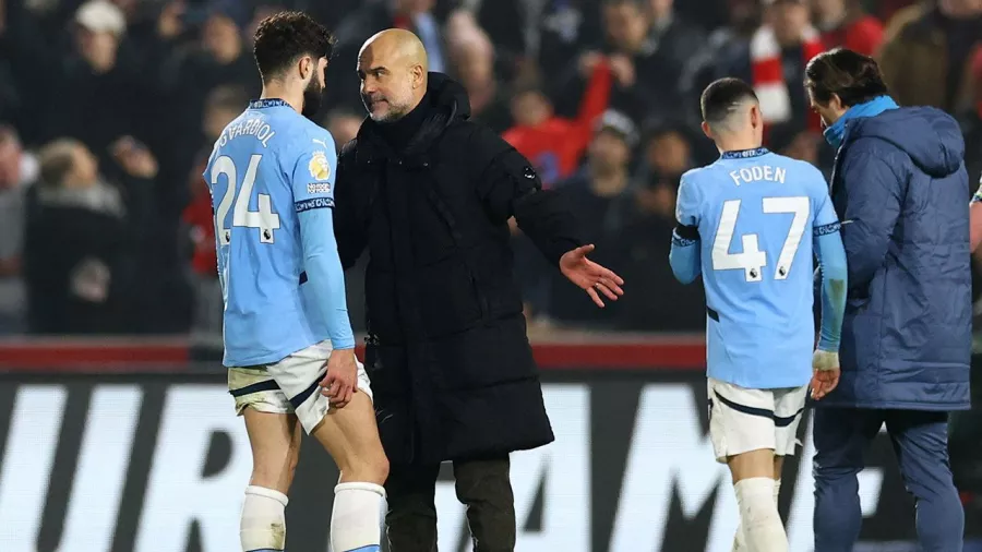 Así regaña Pep Guardiola a sus jugadores tras otro doloroso empate