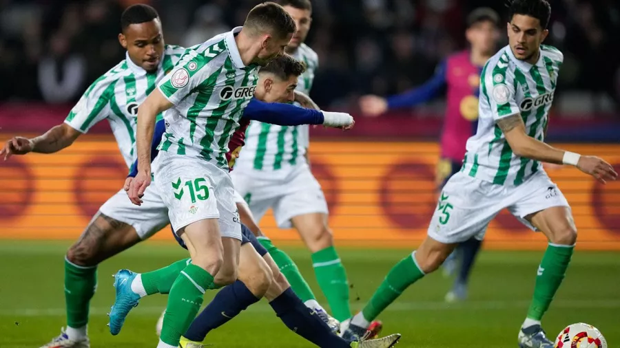 Gavi y su celebración más discreta tras marcar un gol