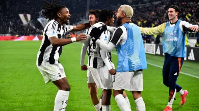 Juventus ganó después de tres empates en la Serie A