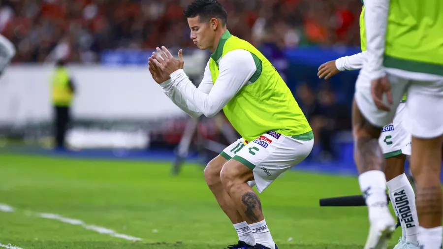 James Rodríguez se presentó en el futbol mexicano