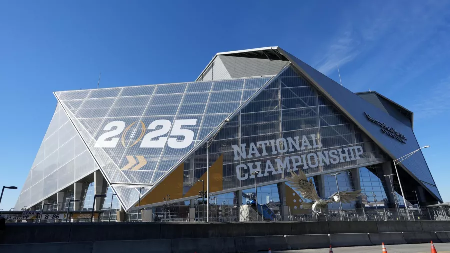 Atlanta ya vibra para la final del futbol americano colegial