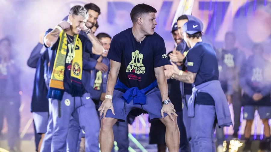 Así fue la fiesta de América para celebrar el tricampeonato