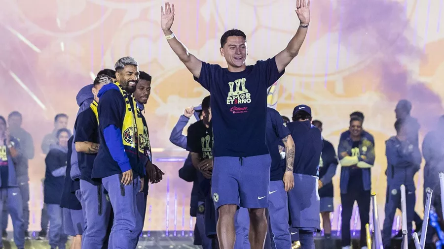 Así fue la fiesta de América para celebrar el tricampeonato