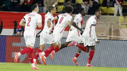 Monaco dio un paso al playoff de la Champions League