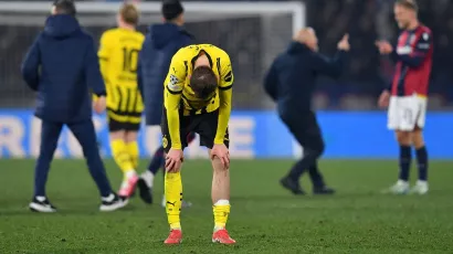 Bolonia venció y complicó el camino de Borussia Dortmund en la Champions League