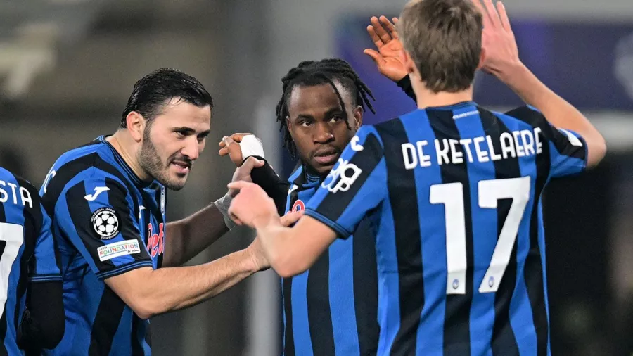 Atalanta se une al club de las 'manitas' en Champions League