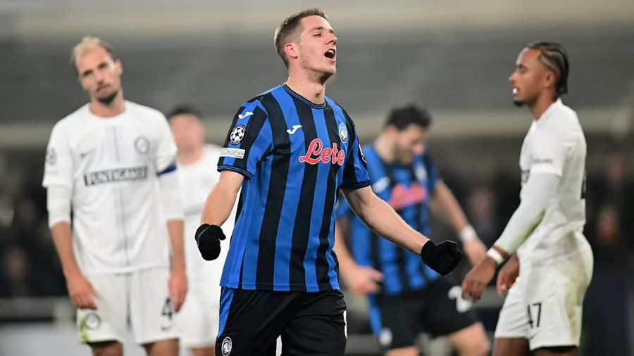 Atalanta se une al club de las 'manitas' en Champions League