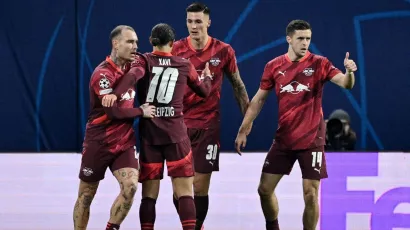 Victoria de orgullo de RB Leipzig en la Champions League