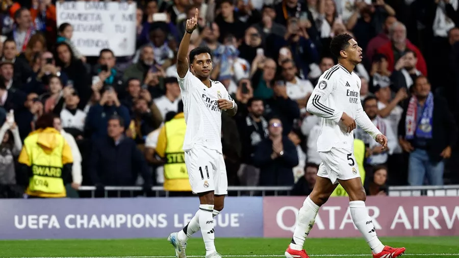 Rodrygo, el príncipe de los dobletes en Champions League