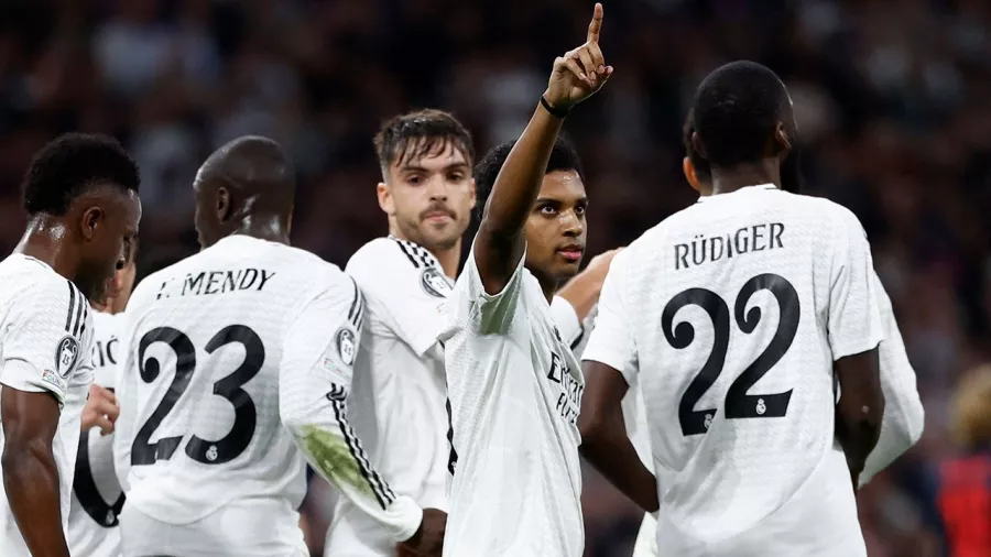 Rodrygo, el príncipe de los dobletes en Champions League