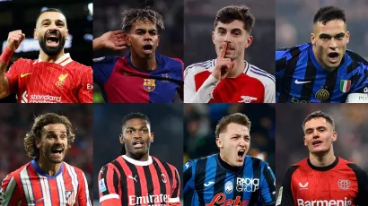 Clasificados a octavos: Liverpool (1), Barcelona (2), Arsenal (3), Inter (4), Atlético de Madrid (5), Milan (6), Atalanta (7) y Bayer Leverkusen (8)
