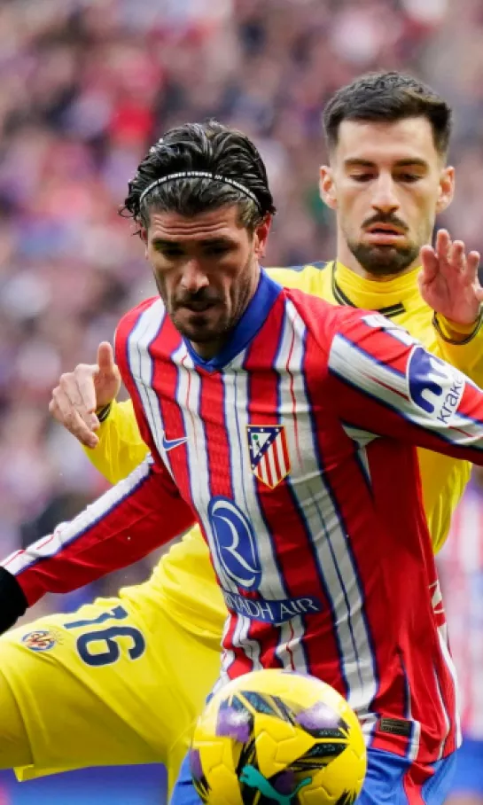 Atlético de Madrid dejó ir vivo al Villarreal