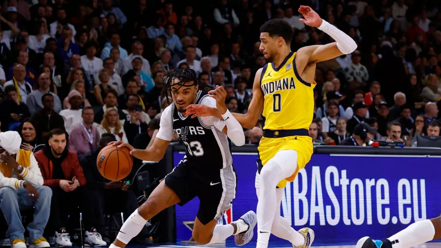 Los Pacers tomaron revancha de los Spurs en París