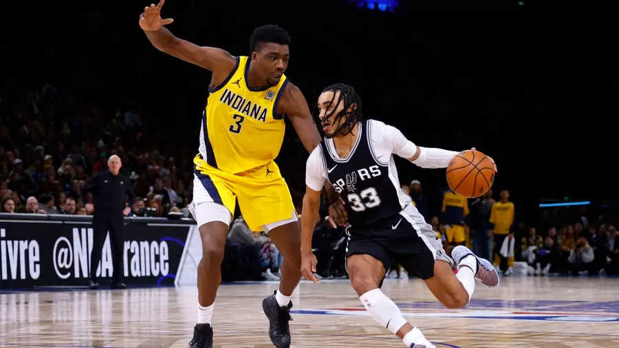 Los Pacers tomaron revancha de los Spurs en París